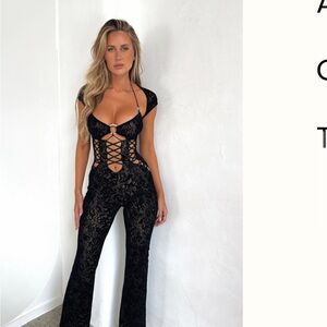 Outcast Black Jumpsuit